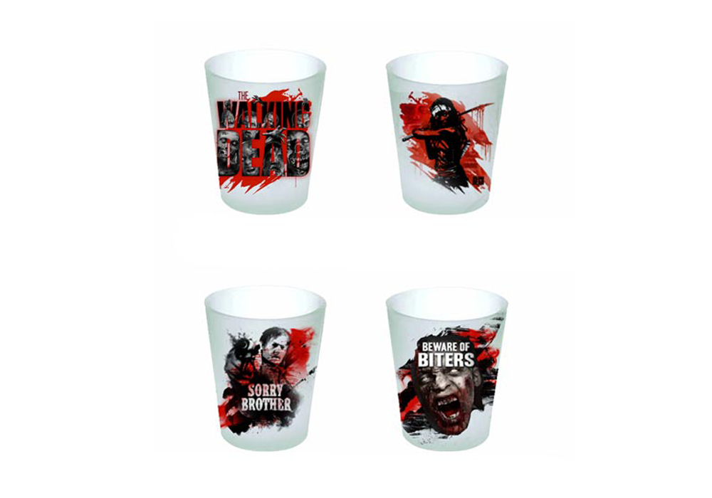 The Walking Dead Shot Glasses