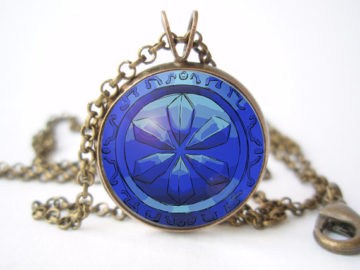 Water Medallion Necklace