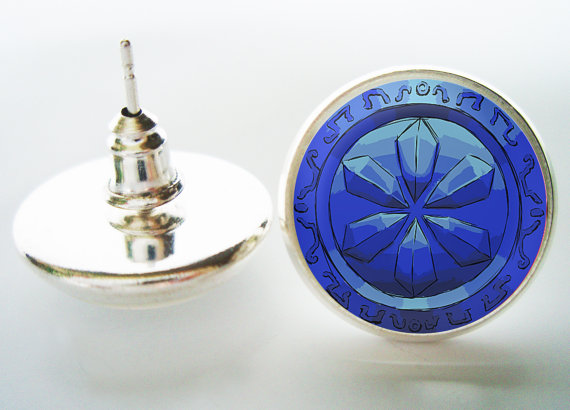 Water Medallion Earrings