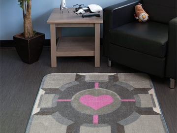 Portal Companion Cube Carpet