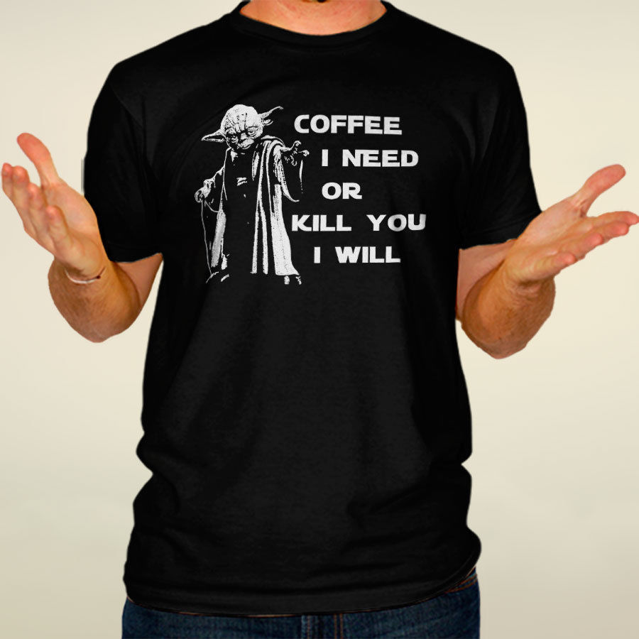 Yoda Coffee Shirt