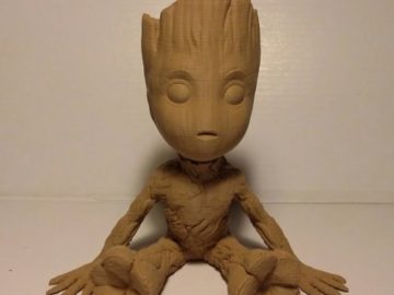 3D printed groot