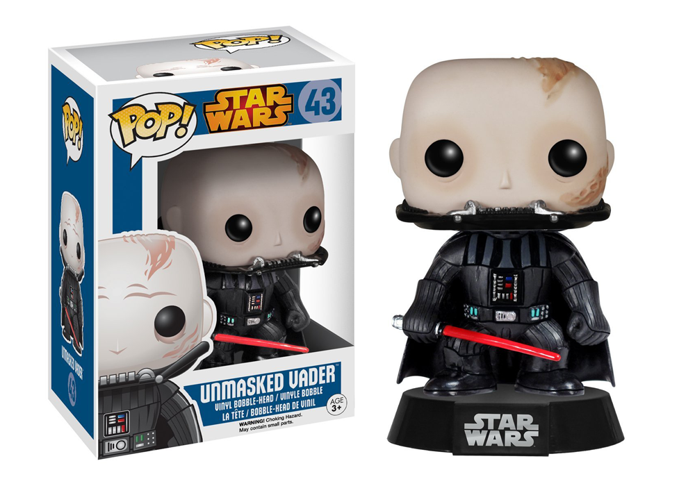 Vader Unmasked Funko Pop!