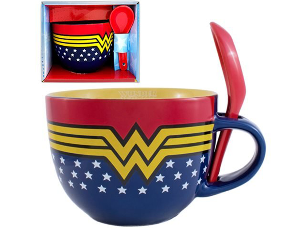 Wonder Woman Soup Mug