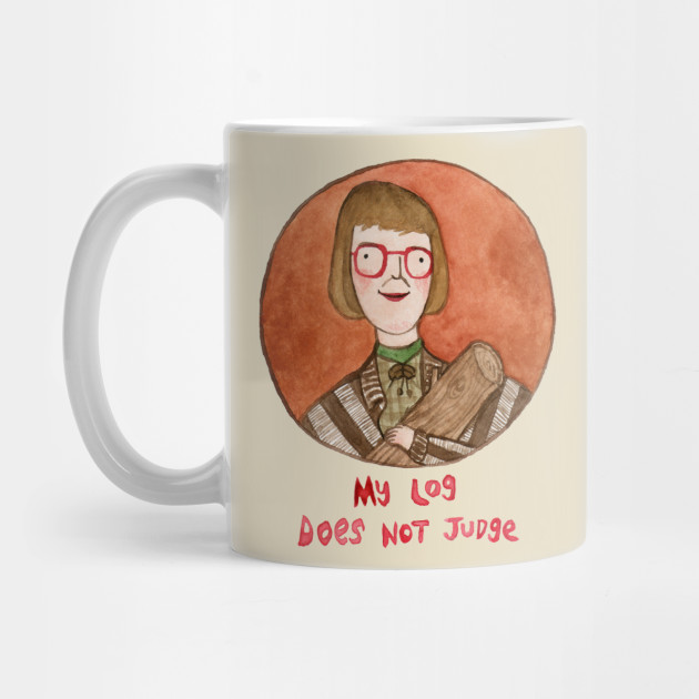 Twin Peaks Log Lady Mug