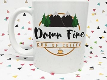 Twin Peaks Damn Fine Coffee Mug