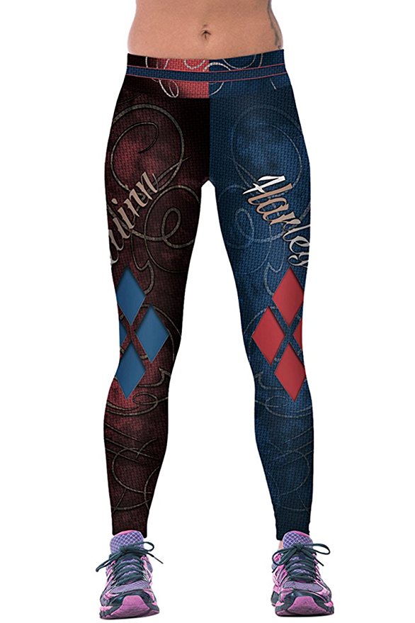 3D Harley Quinn Leggings