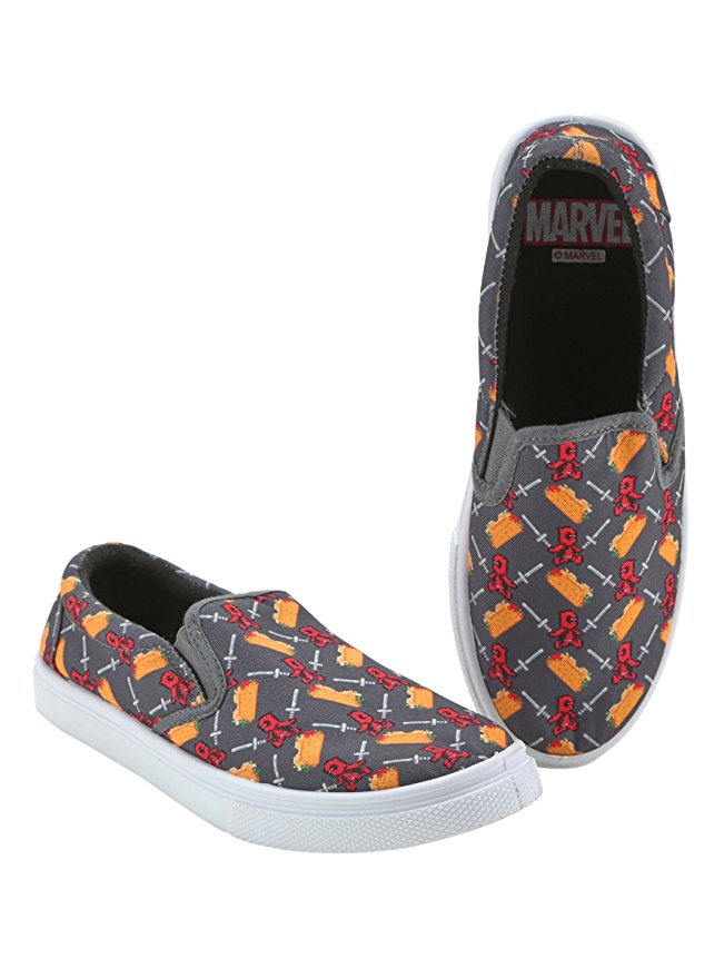 Deadpool Slip Ons