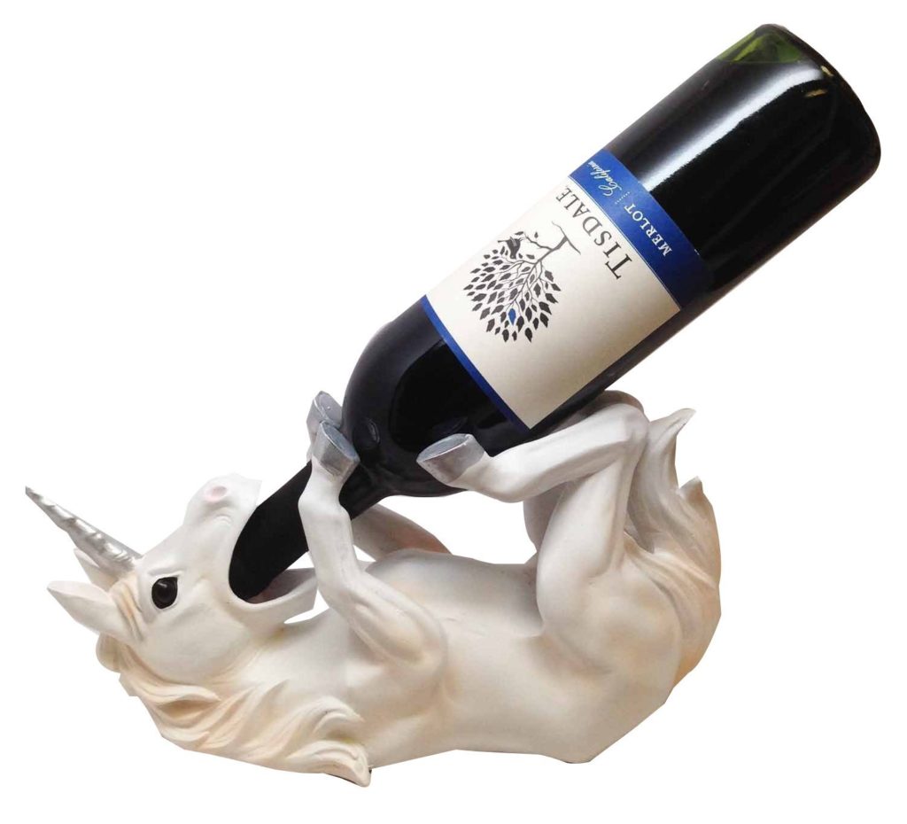 Unicorn Wine Bottle Holder