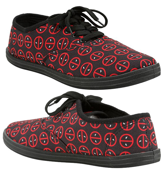 Deadpool Lace-Up Sneakers