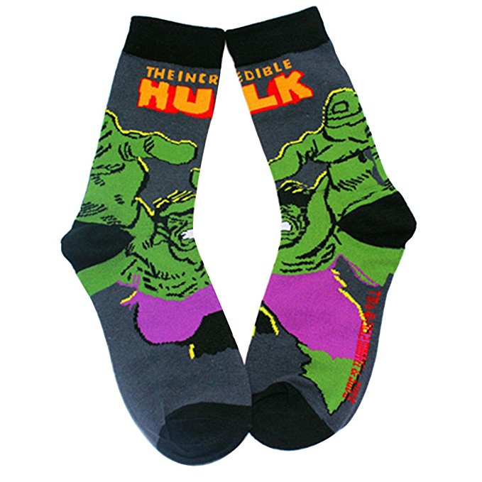 Black Grey Hulk Socks