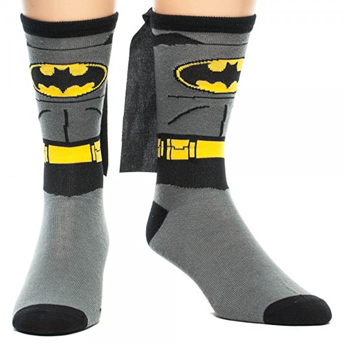 Grey Batman Socks