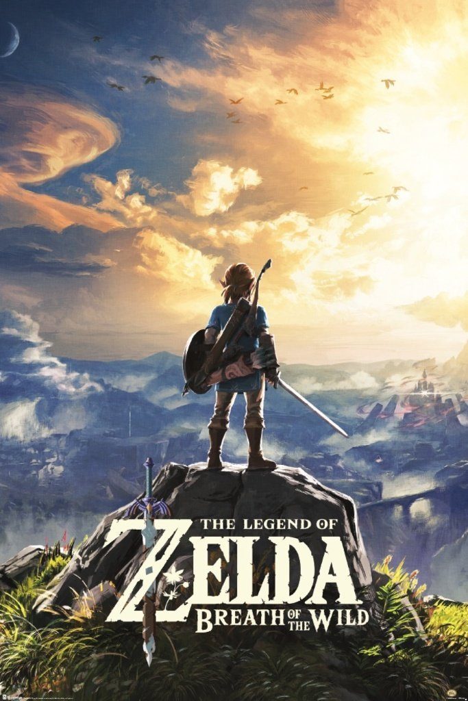 The Legend of Zelda Breath of The Wild Poster