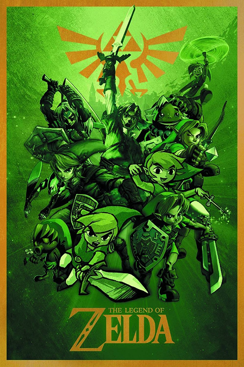 Legend of Zelda Links Poster