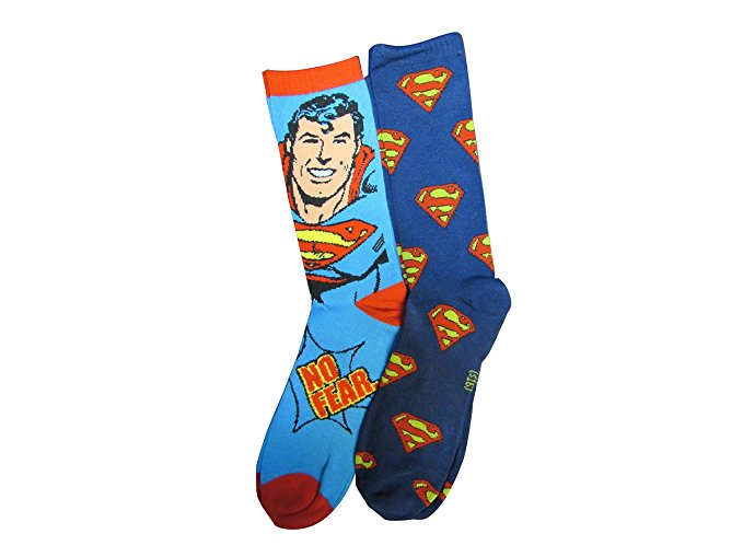 Superman Socks Comic Style