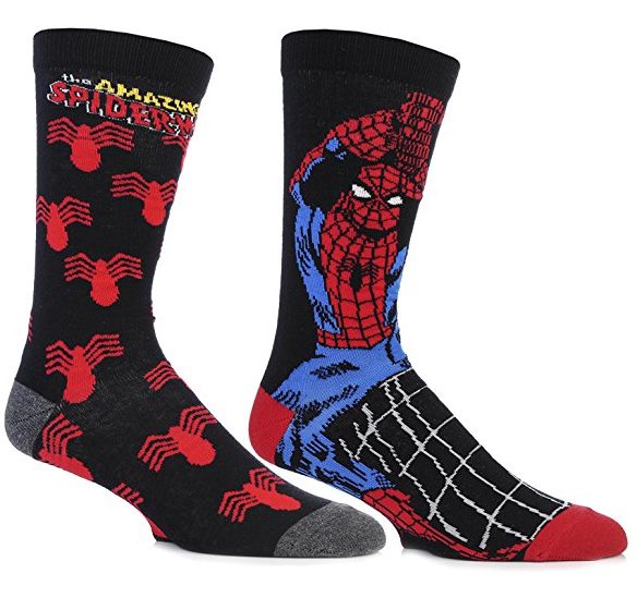 Comic Spiderman Socks