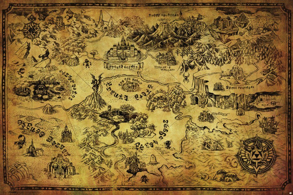 Legend of Zelda Map