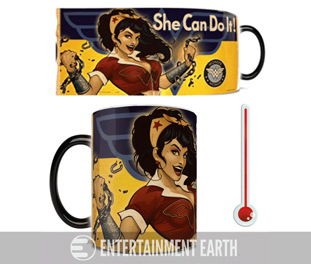 Wonder Woman Bombshells Morphing Mug