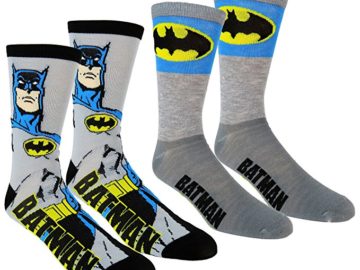 Batman Comic Style Socks