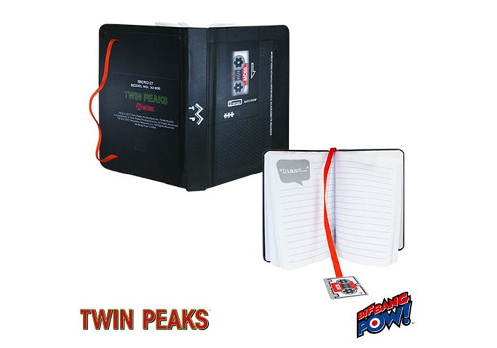 Twin Peaks Cassette Notebook