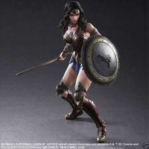 Play Arts Kai DC Comics Batman V Superman Dawn Of Justice Wonder Woman Figure