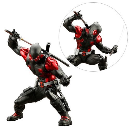 Deadpool Black Suit ArtFX Statue