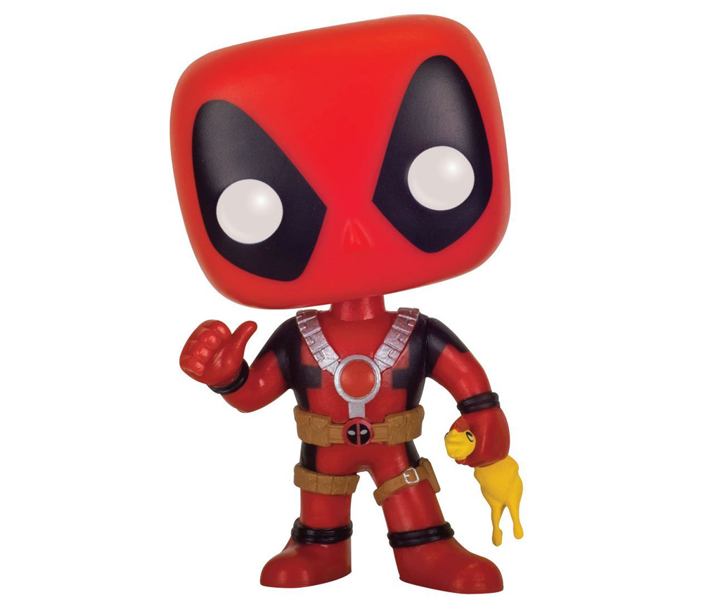 Marvel Deadpool with Rubber Chicken Pop