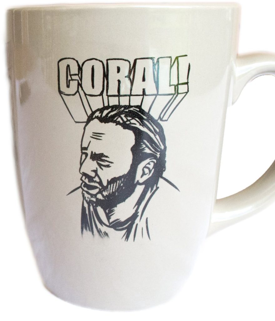 Rick Grimes Coral Mug