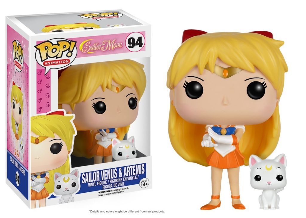 Sailor Venus with Artemis Funko Pop