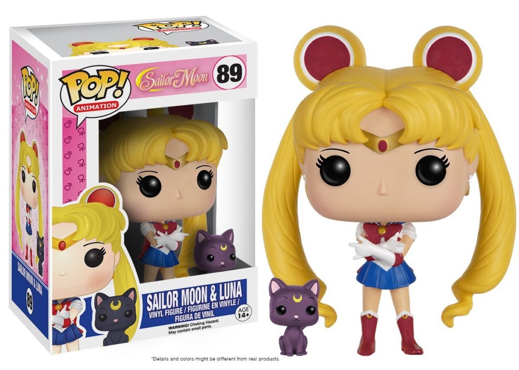 Sailor Moon with Luna Funko Pop