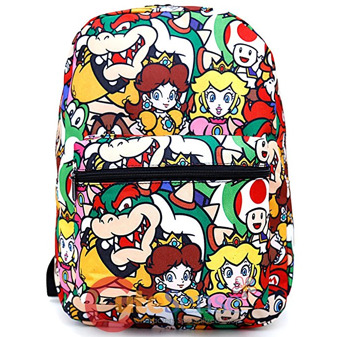 Mario All Over Print Backpack