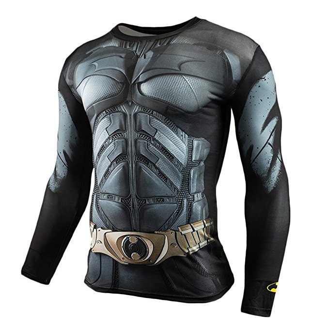 Batman Long Sleeve Compression Shirt