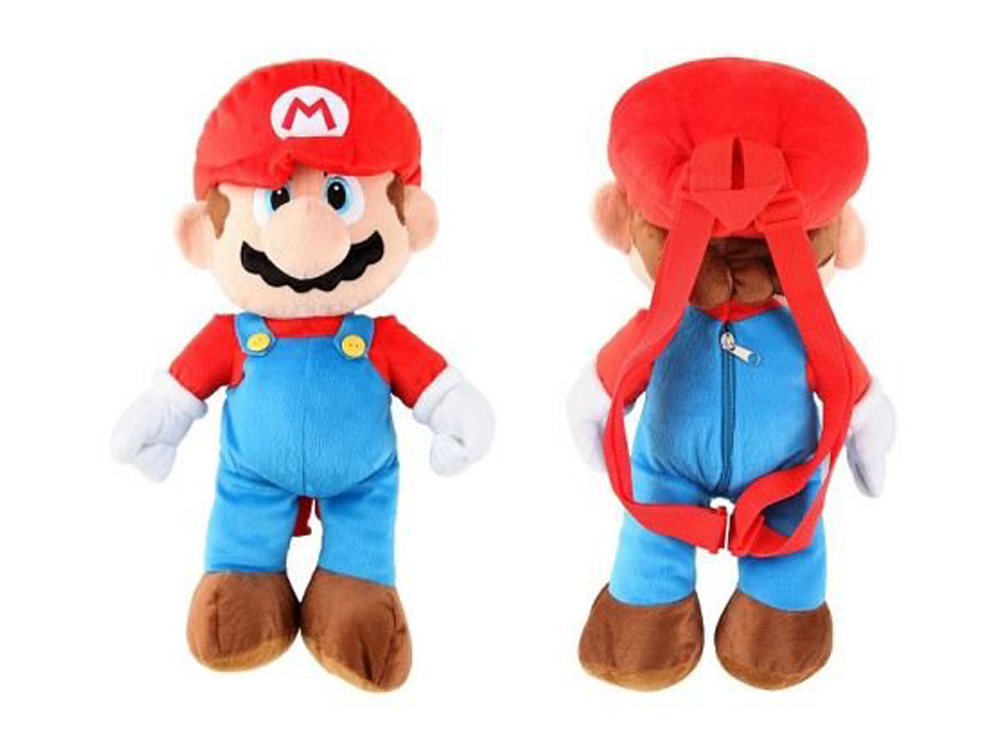 Super Mario Plush Backpack