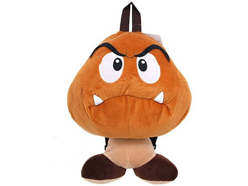 Super Mario Goomba Plush Backpack 