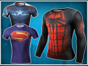 Superhero Compression Shirts Feature Image