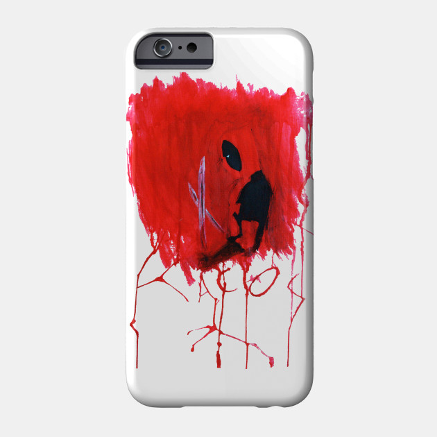 Abstract Deadpool Phone Case