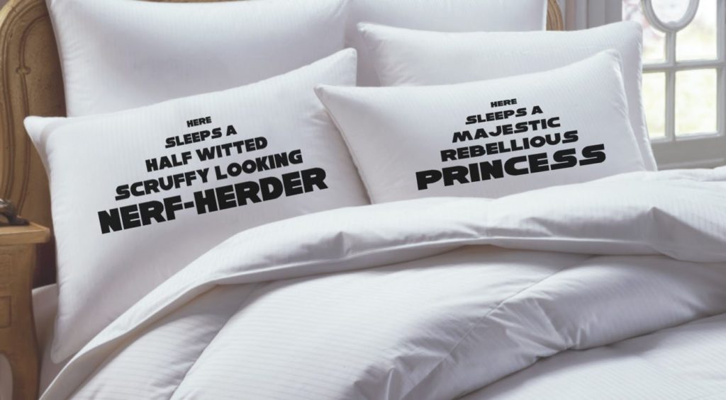 His and Hers Star Wars Pillow Cases