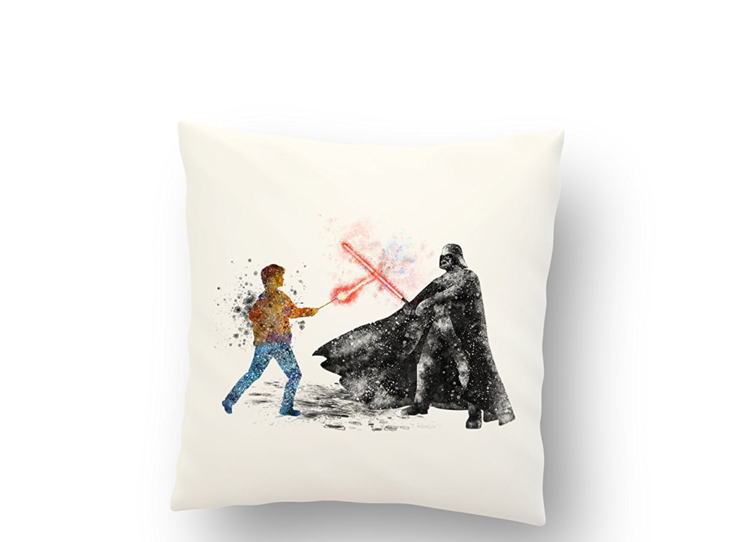 Harry Potter vs Darth Vader Pillow Case