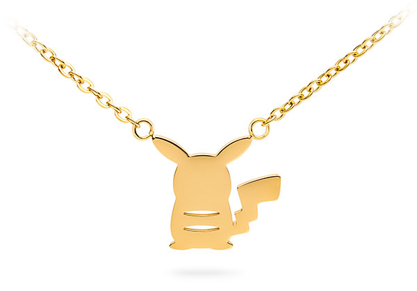 Gold Pikachu Neckalce