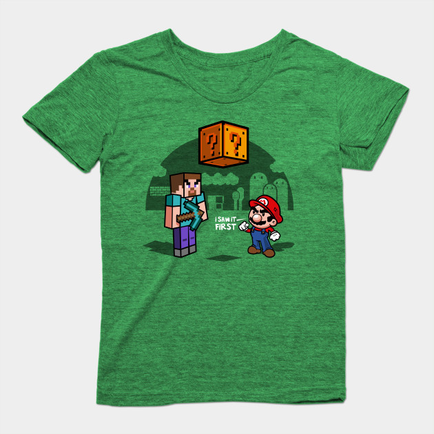 Minecraft Mario Shirt