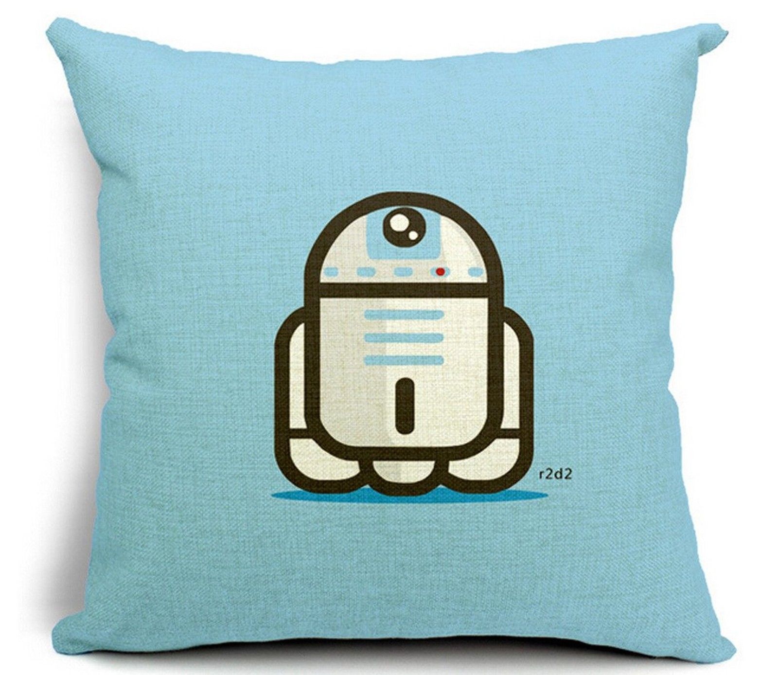 Cute R2D2 Star Wars Pillow Case