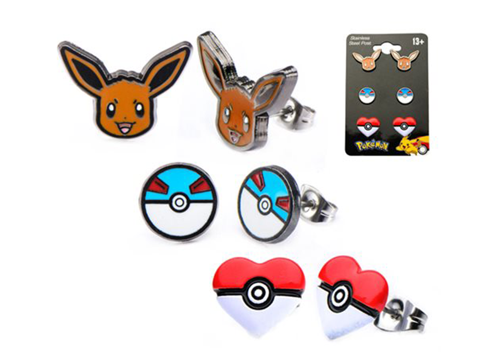 Eevee Earrings 3-Pack