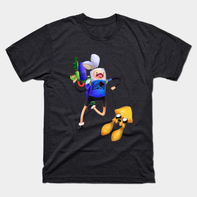 Splatoon Adventure Time Shirt