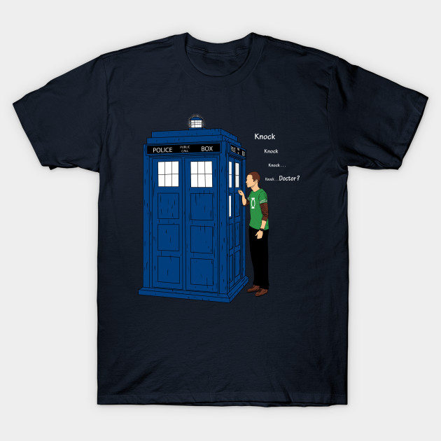 The Big Bang Theory Dr. Who Shirt