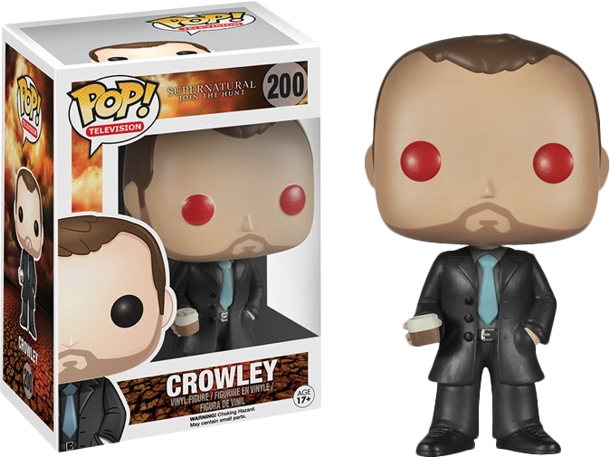 Supernatural Pop Vinyl Limited Edition Red Eyes Crowley