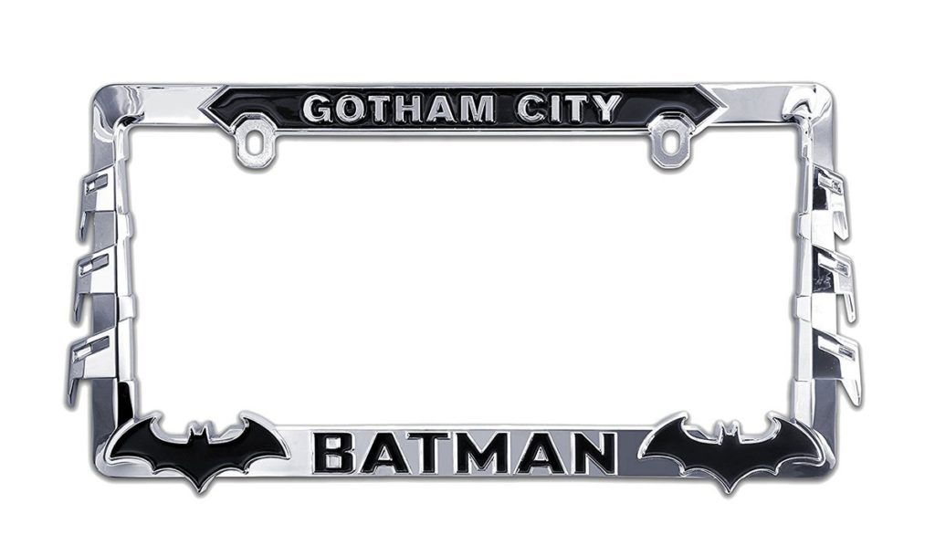 Batman Chrome Gotham License Plate