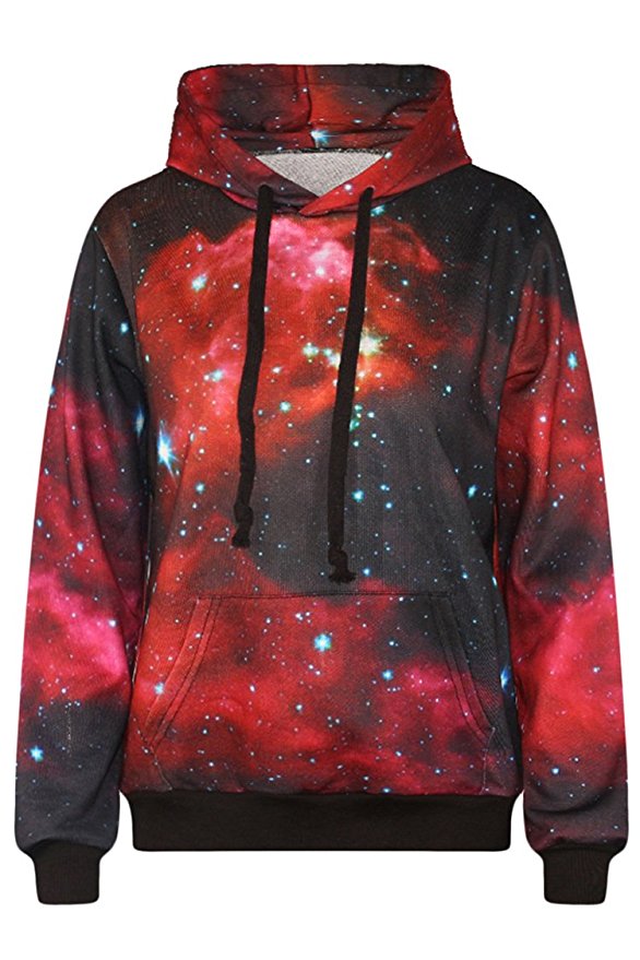 All-Over-Print Space Hoodie