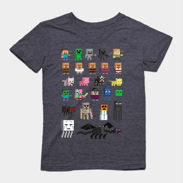 Minecraft Mobs Shirt