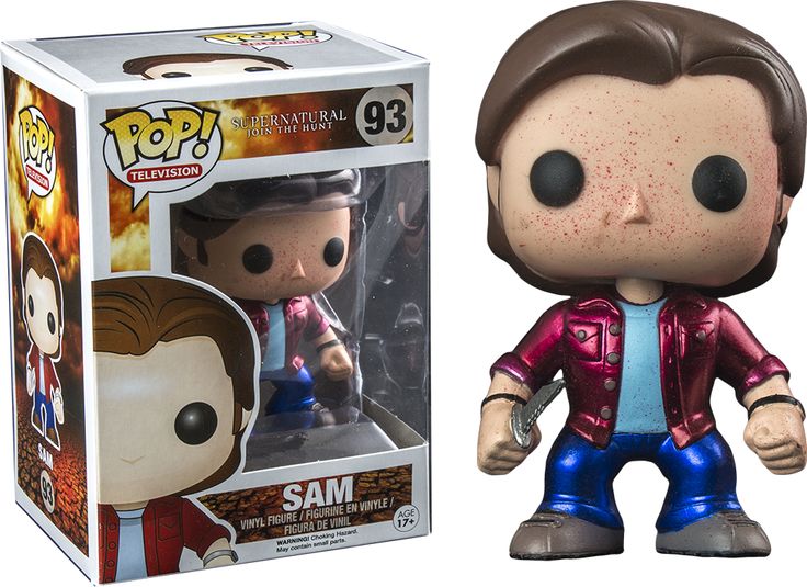 Supernatural Exclusive Metallic Bloody Sam Funko POP