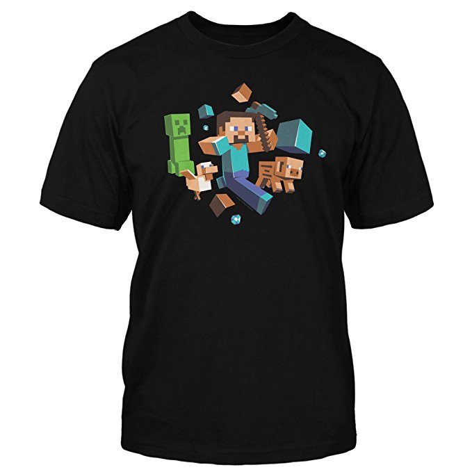 Minecraft Glow In The Dark Shirt